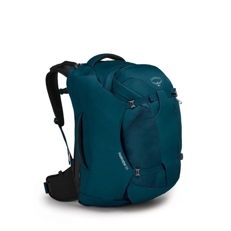 Osprey Fairview 55 Backpack O/S – Women’s Travel Pack (Night Jungle Blue)