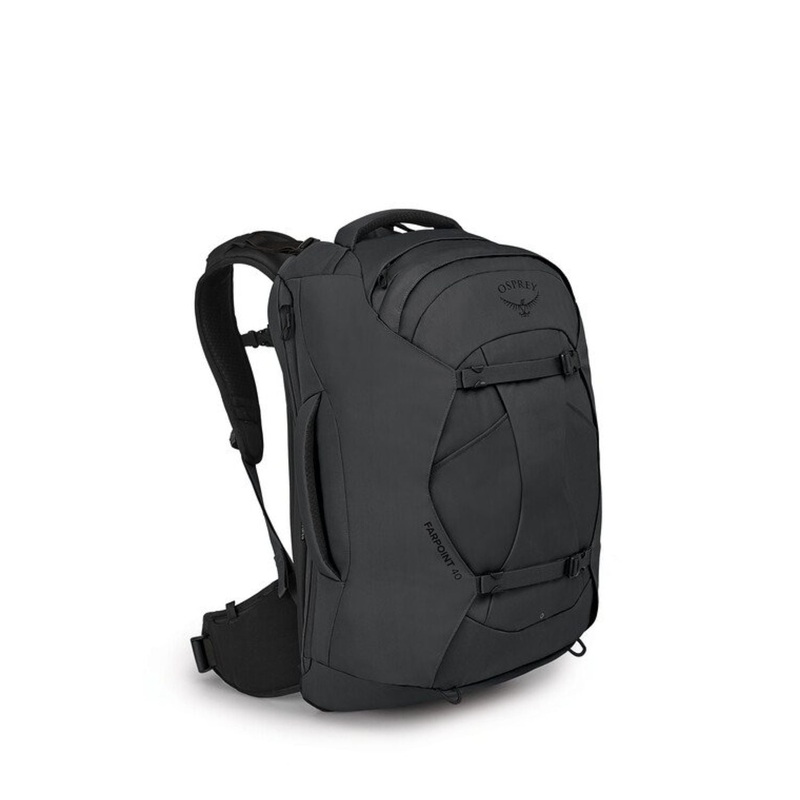 Osprey Farpoint 40 Backpack O/S – Men’s Travel Pack (Tunnel Vision Grey)