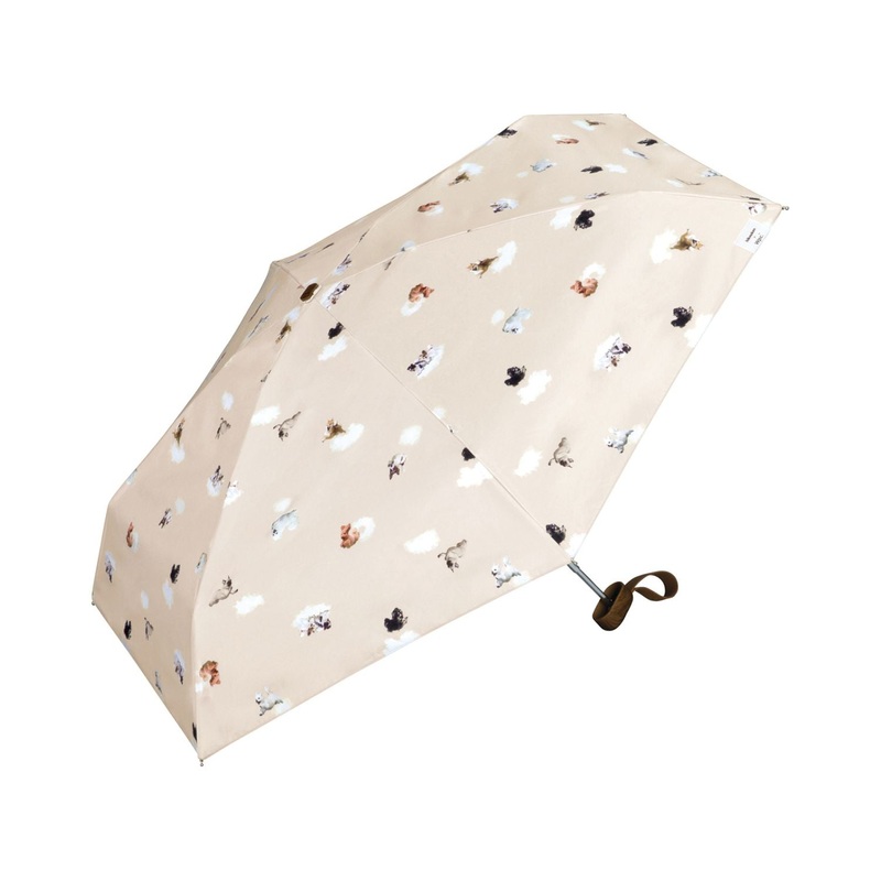 WPC Hikouken UV Protection UPF 50+ Umbrella 47cm (Beige)