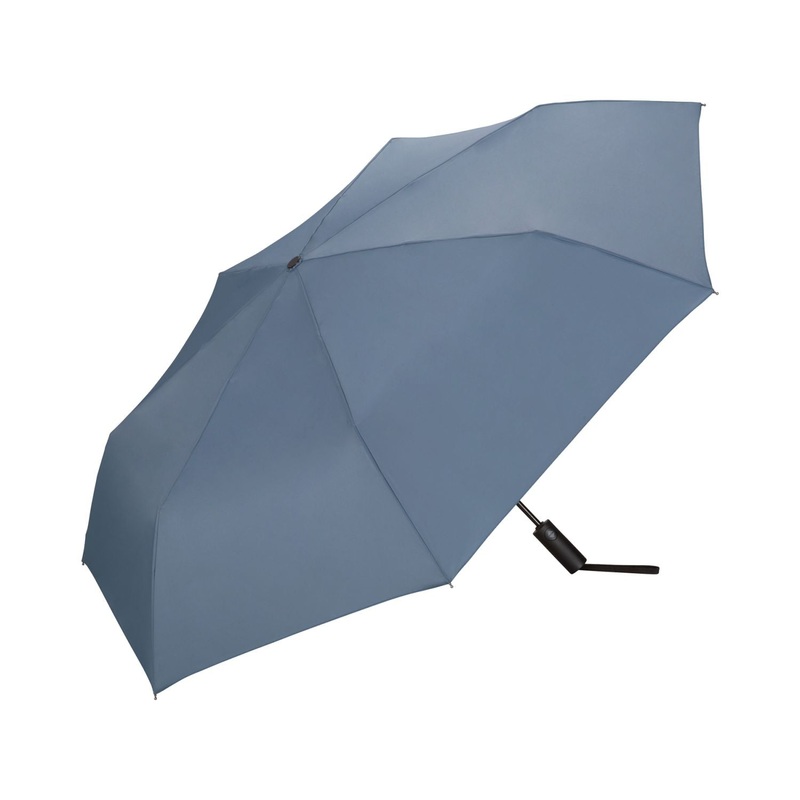 WPC UX Automatic UV Protection Folding Umbrella 62cm (Blue Grey)