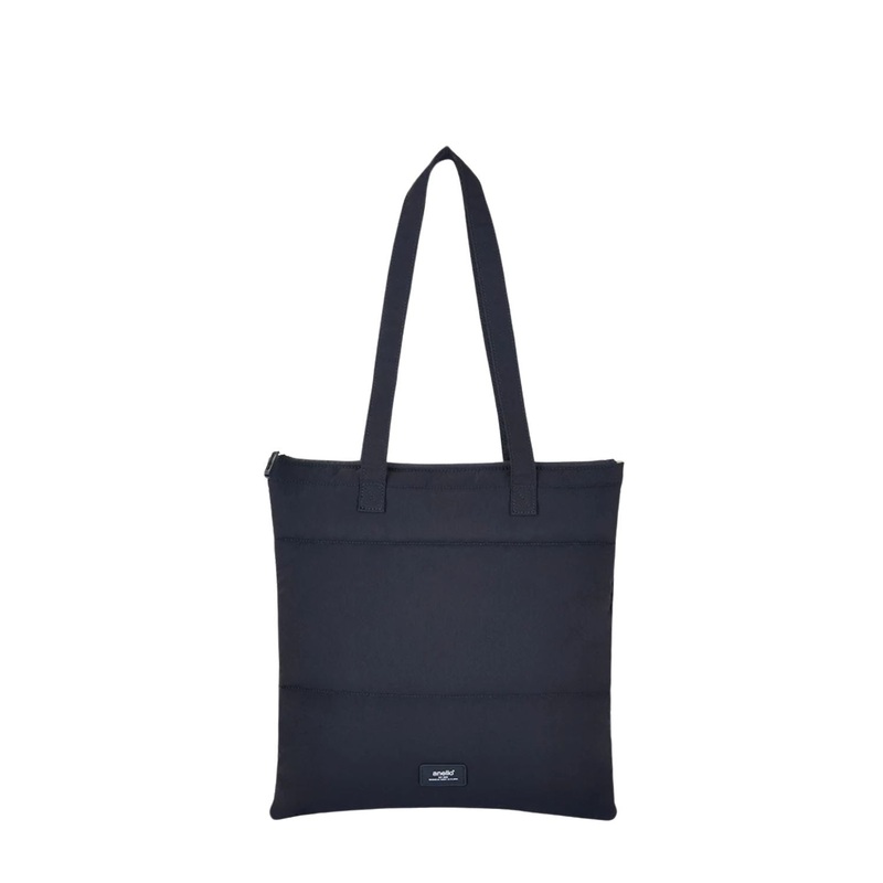 Anello Fuzzy Tote Bag (Black)|Black