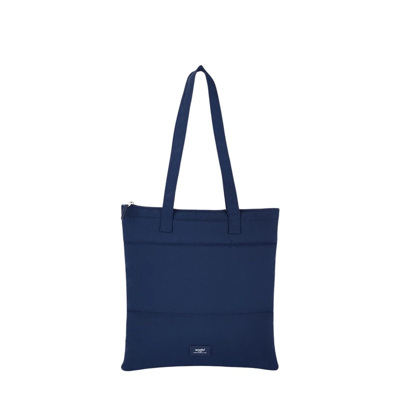Anello Fuzzy Tote Bag (Navy)|Navy