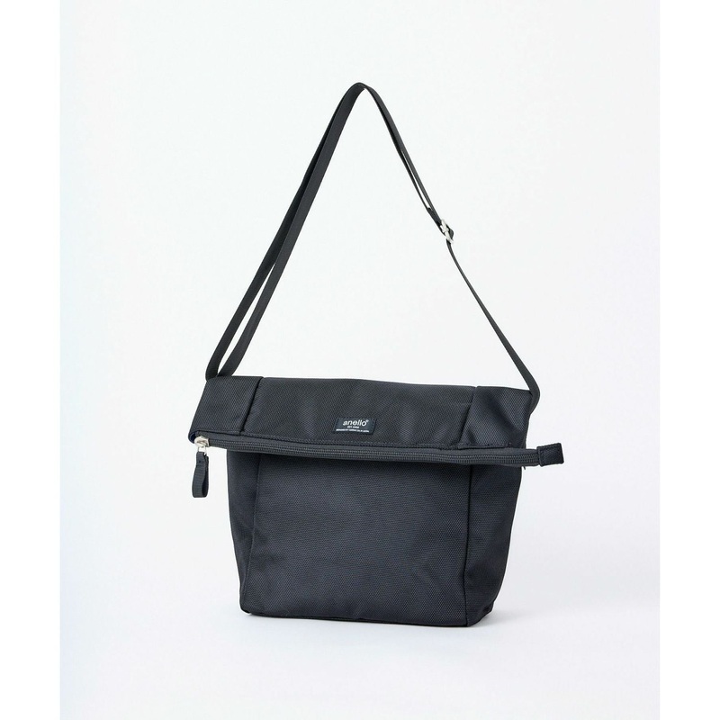 Anello Parcel Mini Shoulder Bag (Black)