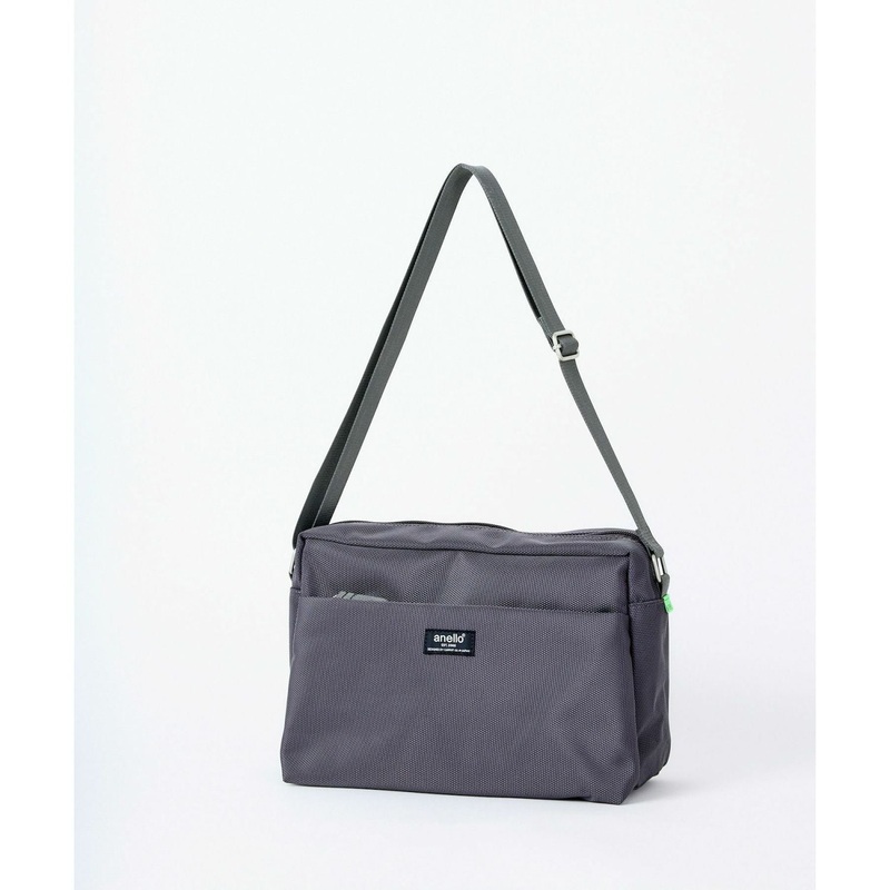 Anello Parcel Shoulder Bag (Grey)
