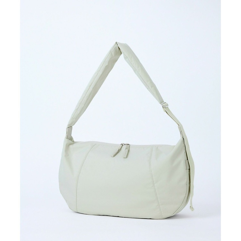 Anello Souffle Shoulder Bag (Light Grey)