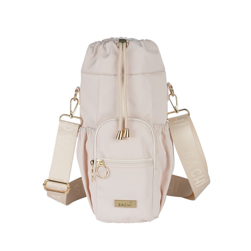 Sachi Crossbody Insulated Bottle Bag – Alabaster
