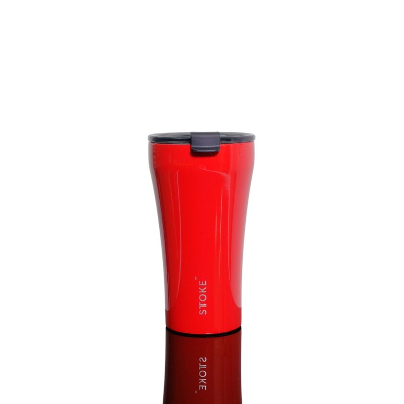 STTOKE Leakproof Ceramic Insulated Cup 12oz – Crimson Red