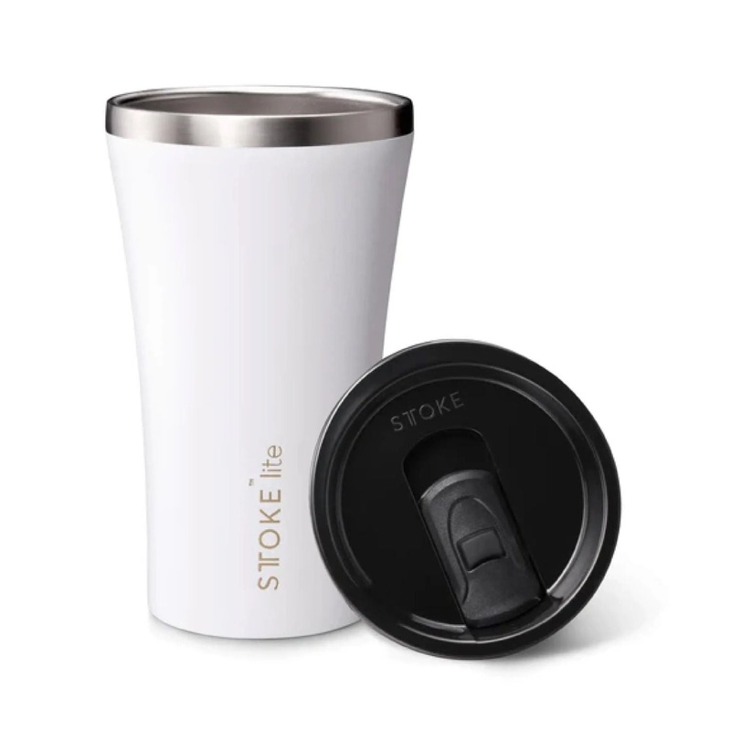 STTOKE Lite Leakproof Cup 12oz – Frost White