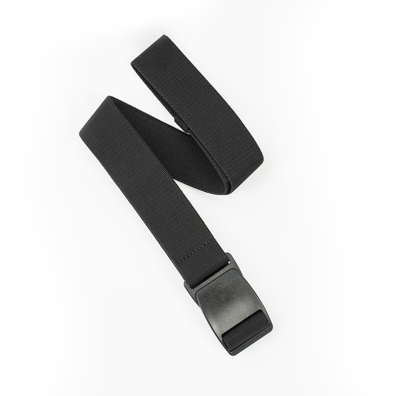 Crossing Travel Adventure Belt With Side Release Buckle (Medium) – Black