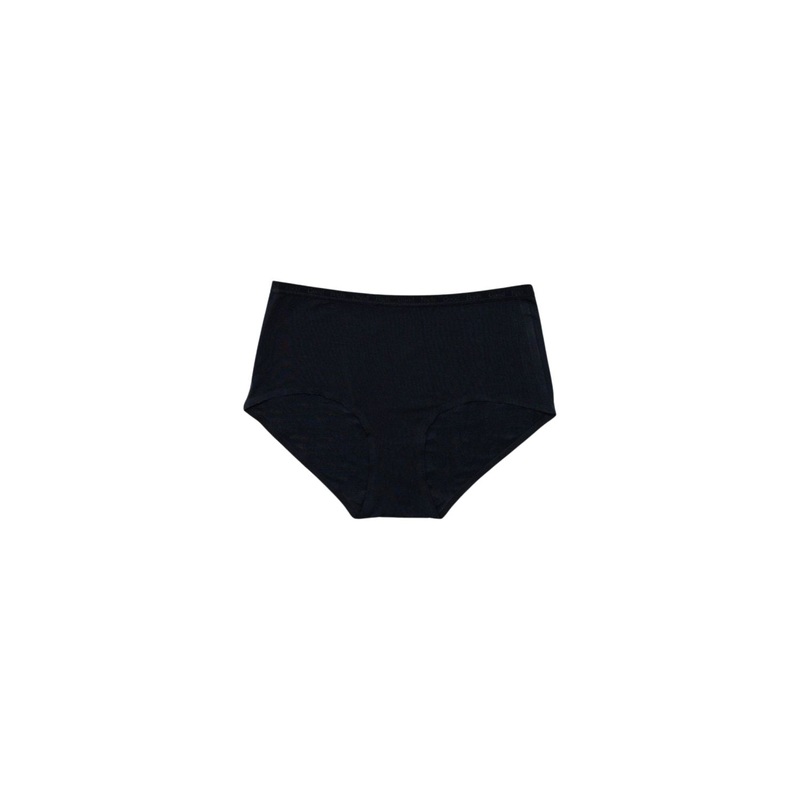 Paire Biotracker Women’s High-Waisted Full Brief Large (Black)