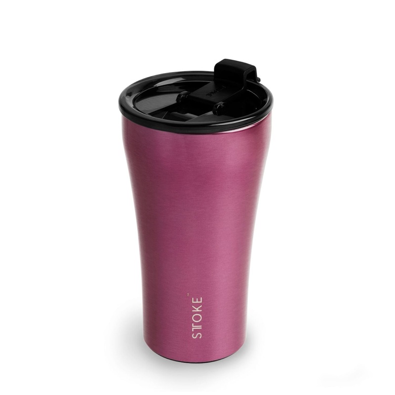 STTOKE Urban Leakproof Ceramic Insulated Cup 12oz – Merlot Mist