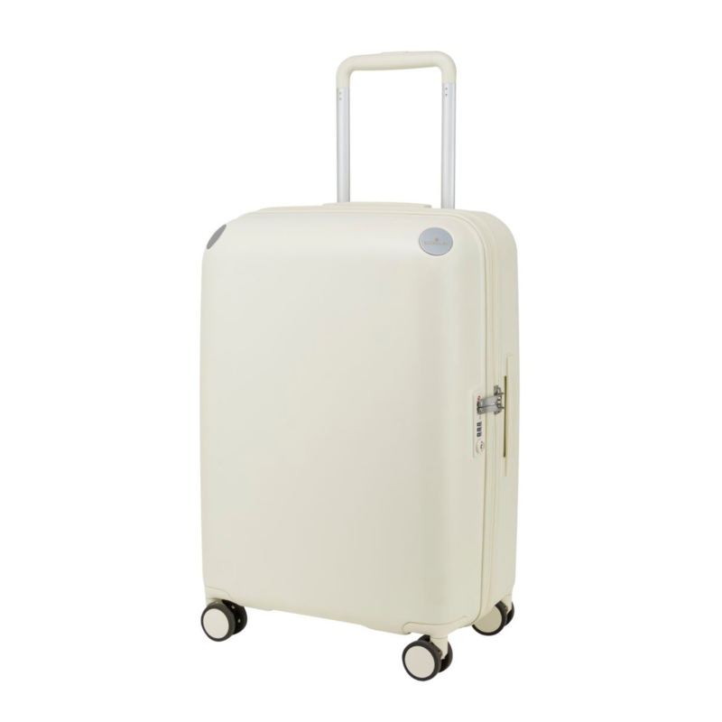 Echolac Panda 24 Upright Medium Luggage – Ivory White