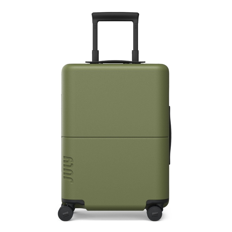 July Carry On Essential Polycarbonate 21 Luggage – Moss