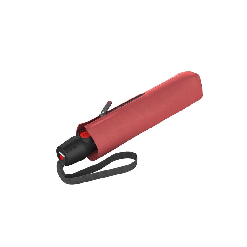 Knirps T.200 Medium Duomatic Umbrella – Rooibus (Solids)