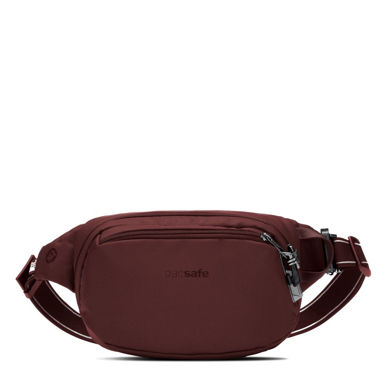 Pacsafe V Anti-Theft Hip Pack – Burgundy