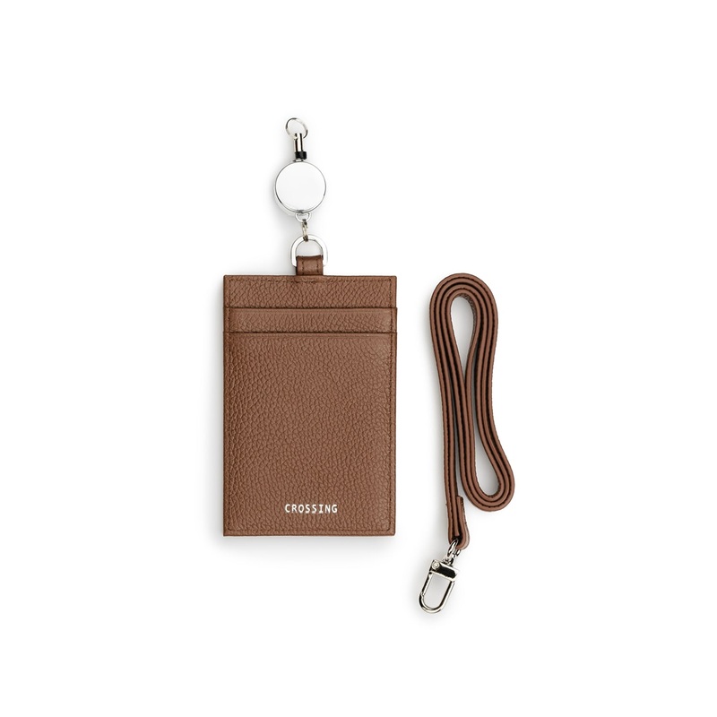 Crossing Milano Retractable Lanyard – Barcoss Brown