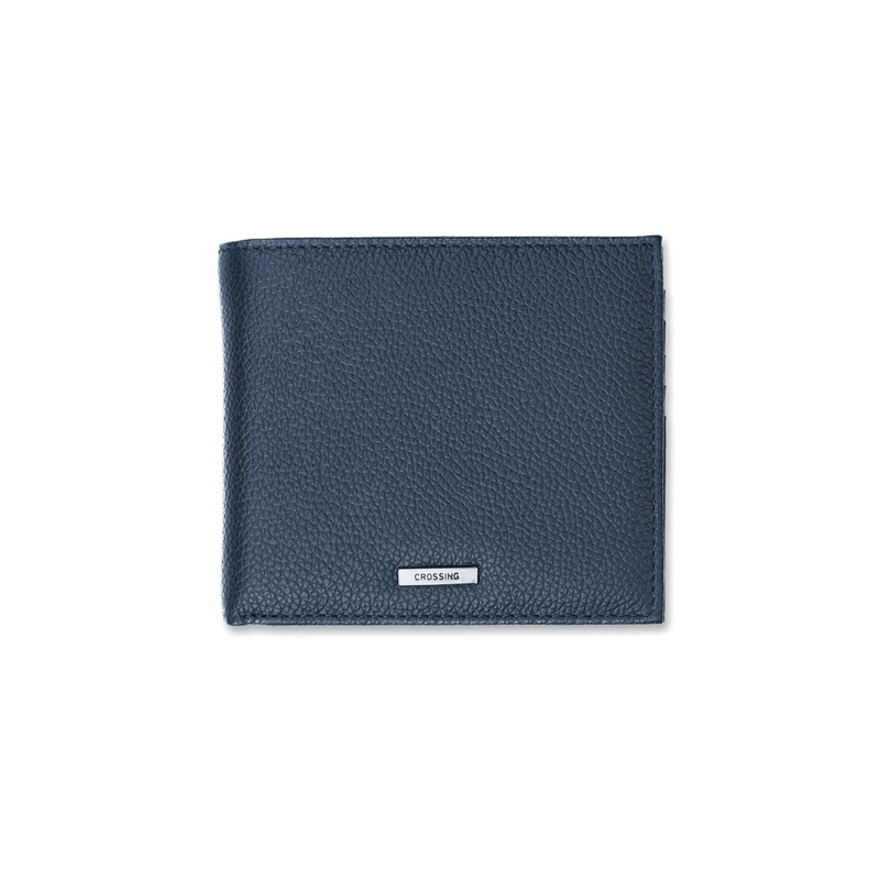 Crossing Milano Voyager Bi-Fold Wallet RFID – Dark Navy