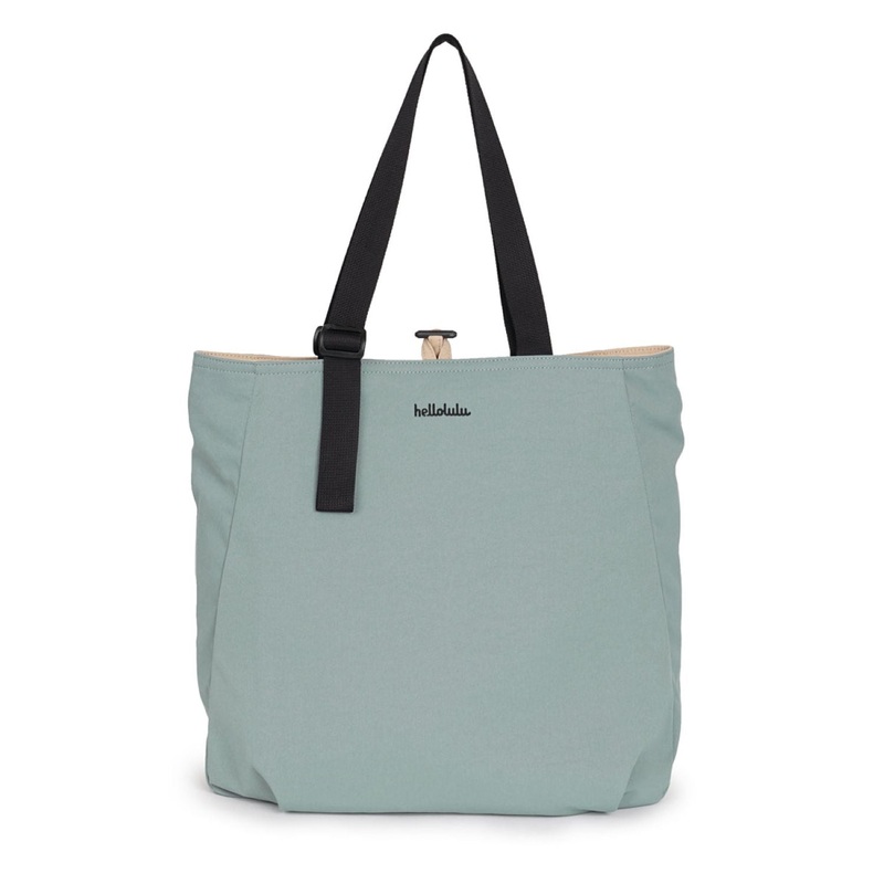 Hellolulu Jonna Double Sided Versatile Tote Recycled (Pale Teal/Clay Khaki)