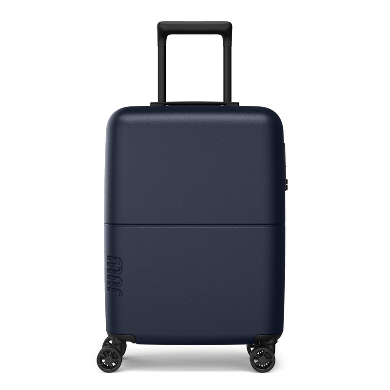 July Carry On Light Expandable Polycarbonate 21 Luggage – Navy
