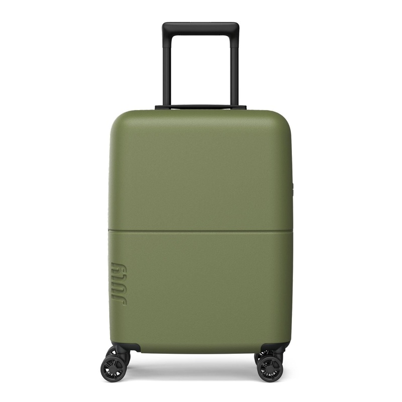 July Carry On Light Polycarbonate 21 Luggage – Moss