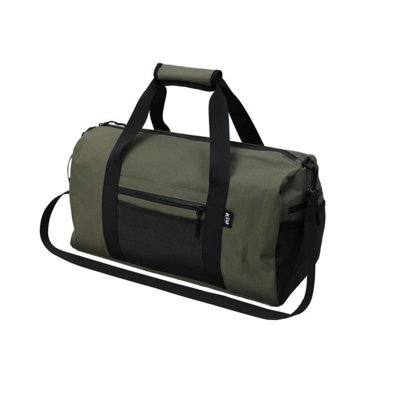 KiU Water Repellent 600D Boston Bag 31L (Khaki)