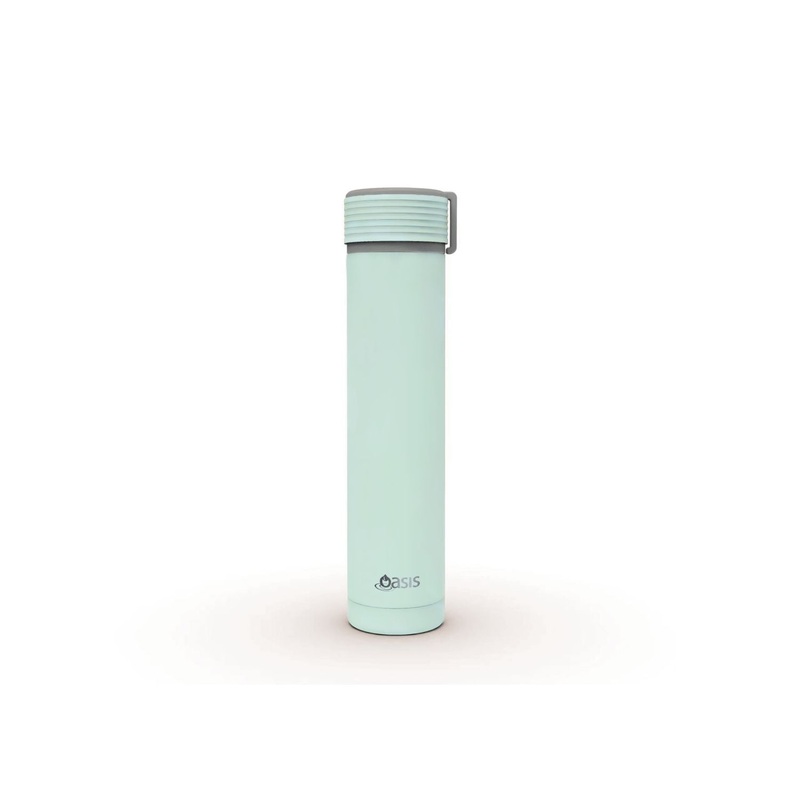 Oasis Skinny Mini Insulated Water Bottle 250ML Matte – Sea Mist
