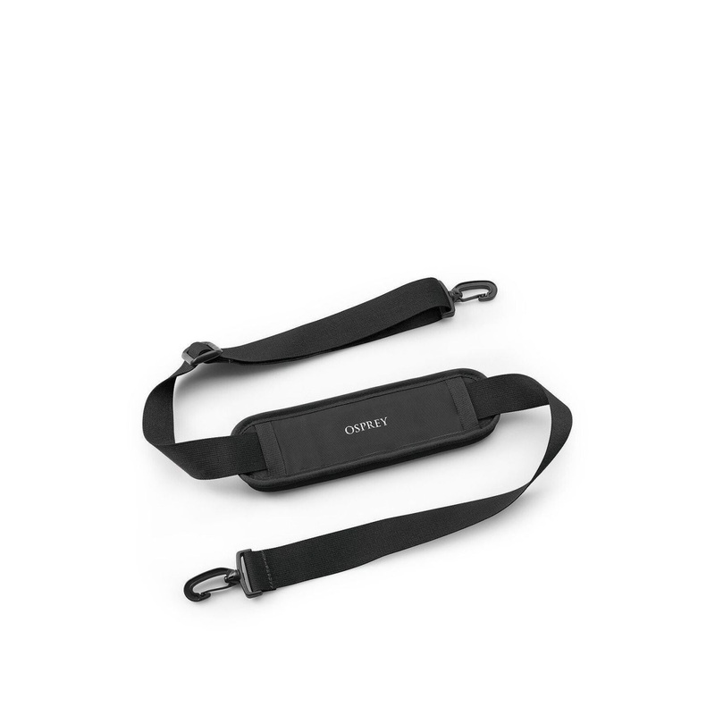 Osprey Travel Shoulder Strap – Lightweight Travel (Black)
