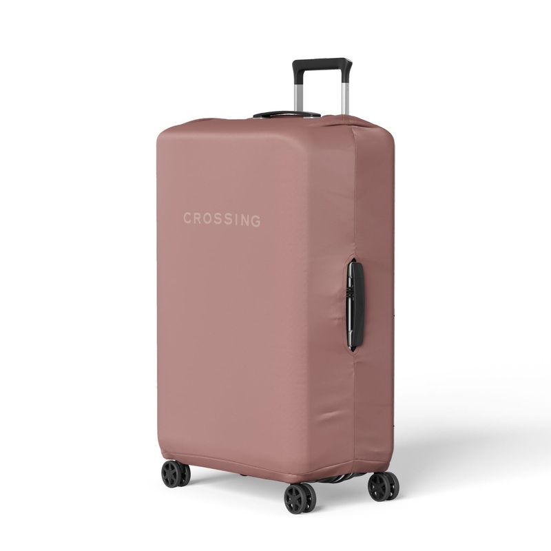 Crossing Block Series Luggage Cover L (27′-30′) – Rose Quartz