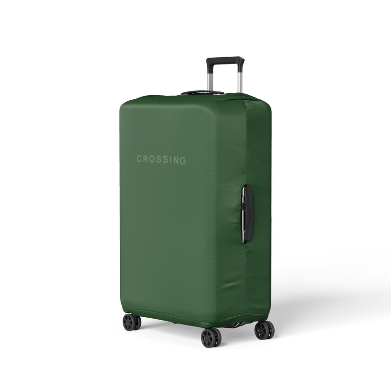 Crossing Block Series Luggage Cover M (23′-26′) – Forest