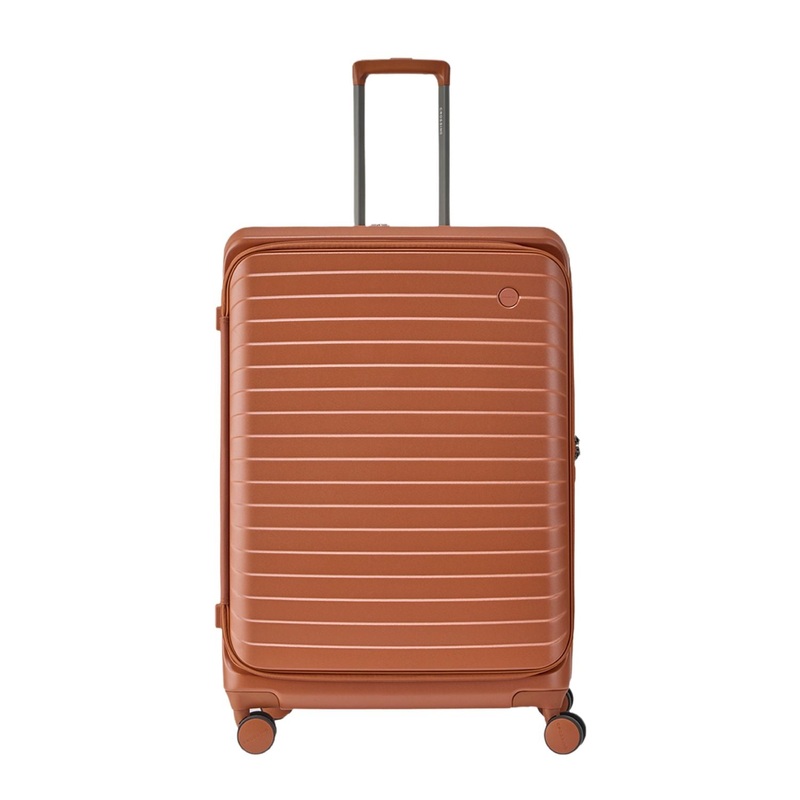 CROSSING INVI 28 Large Expandable Luggage With Front & Middle Access – Pumpkin