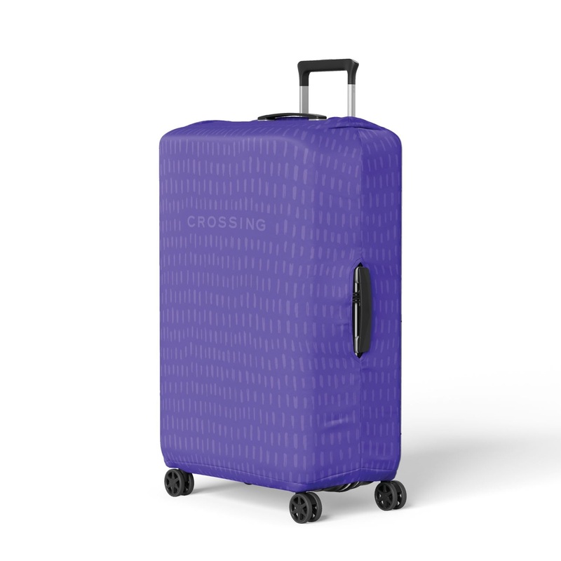 Crossing Stroke Series Luggage Cover L (27′-30′) – Perisan Blue