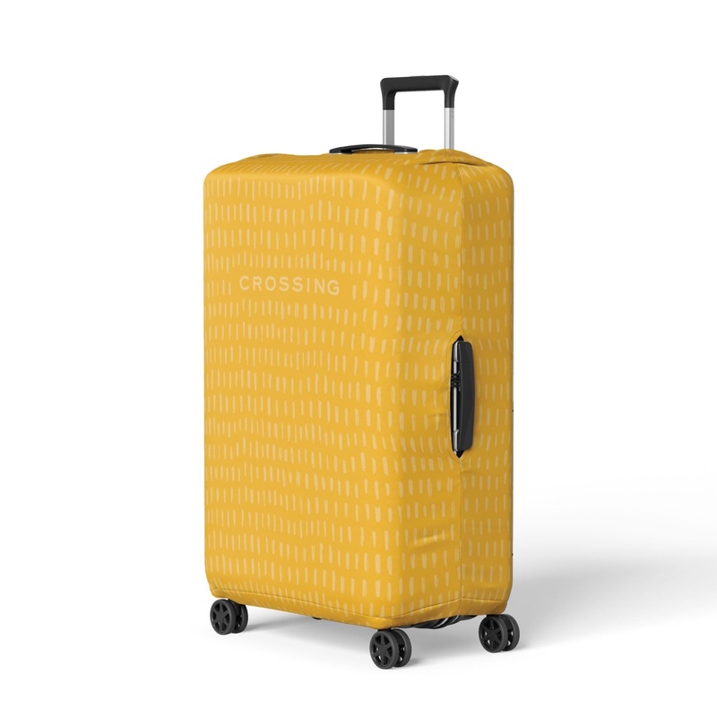 Crossing Stroke Series Luggage Cover L (27′-30′) – Tuscany Yellow