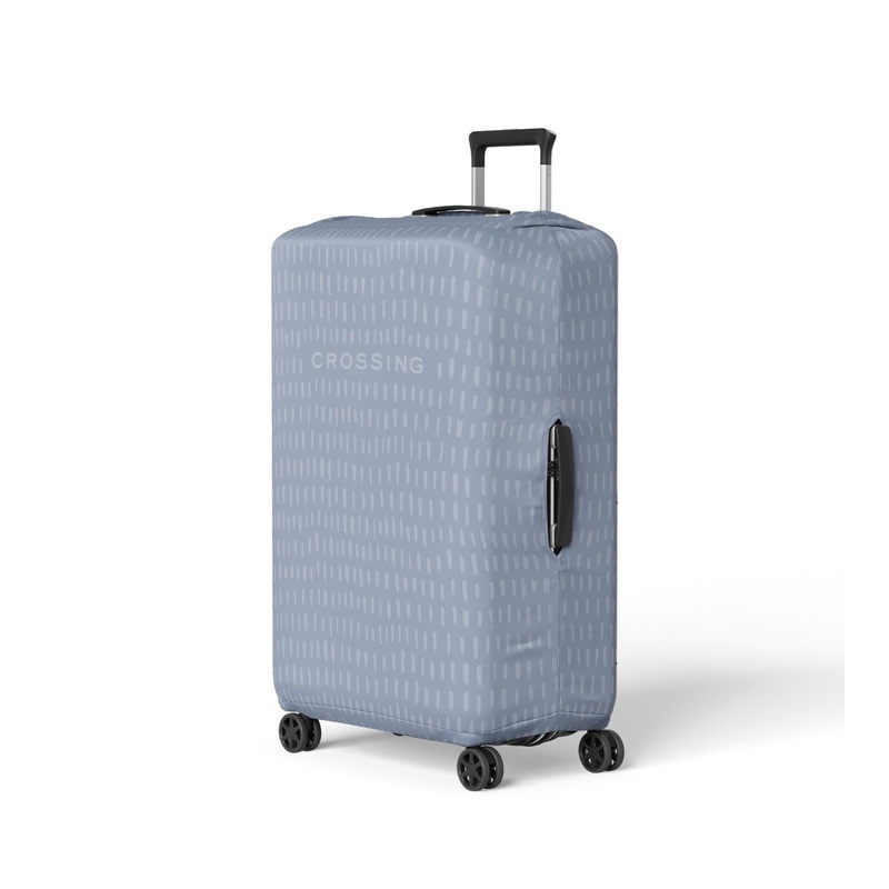 Crossing Stroke Series Luggage Cover M (23′-26′) – Pewter