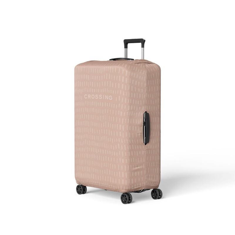Crossing Stroke Series Luggage Cover S (18′-22′) – Warm Sand
