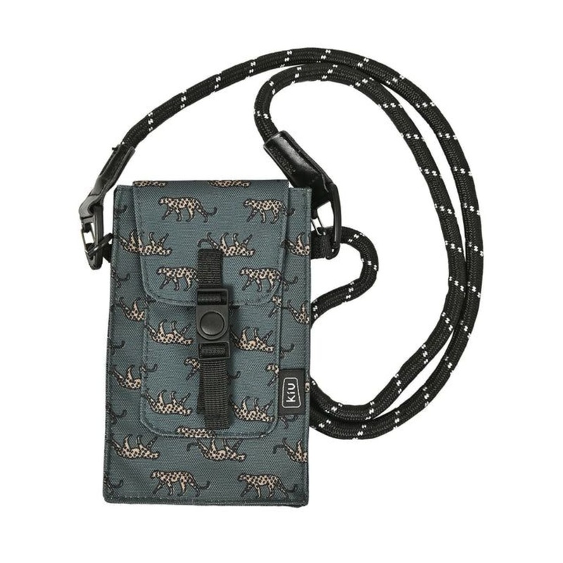 KiU Water Repellent 600D Phone Pouch (Leopard)