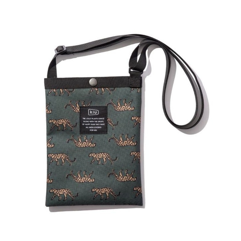 KiU Water Repellent 600D Sacoche Mini Bag (Leopard)