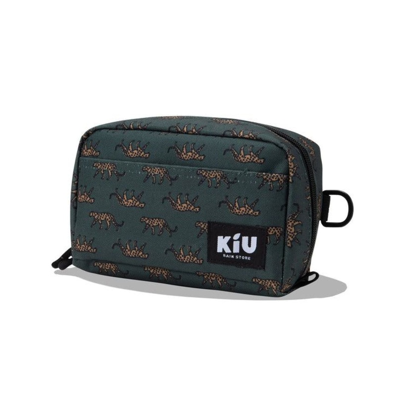 KiU Water Repellent Pouch Large (Leopard)