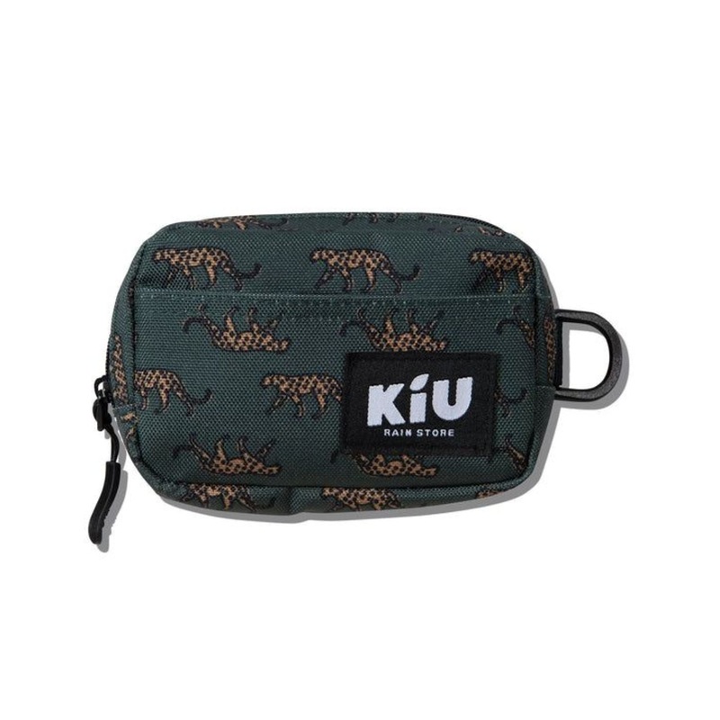 KiU Water Repellent Pouch Medium (Leopard)