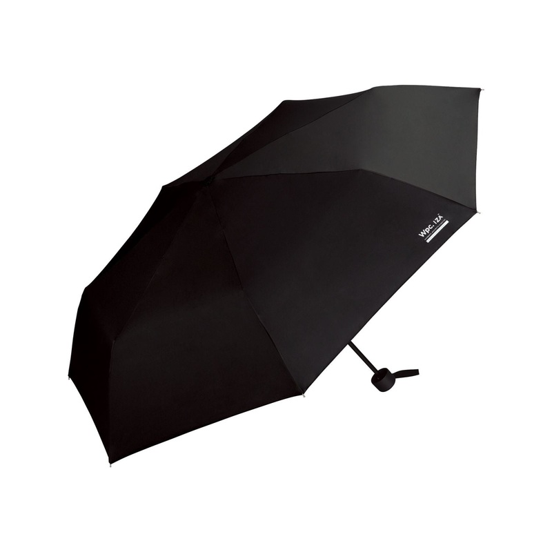 WPC IZA Wind Resistance UV Protection UPF 50+ Men’s Umbrella 55cm (Black)