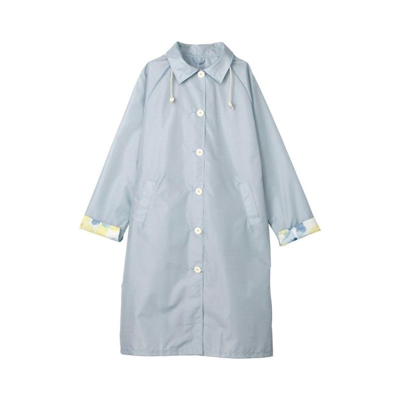 WPC Raglan Sleeve Work Coat Water Repellent One Size (Blue Gray)