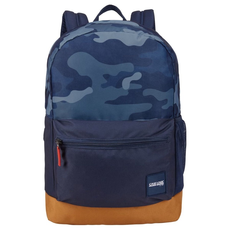 Case Logic Campus Commence Backpack 24L – Dress Blue Camo/Cumin