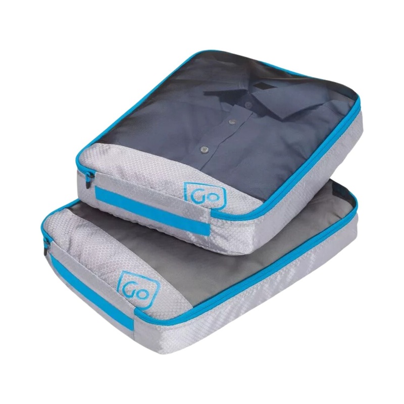 Go Travel Twin Packing Cubes – Blue