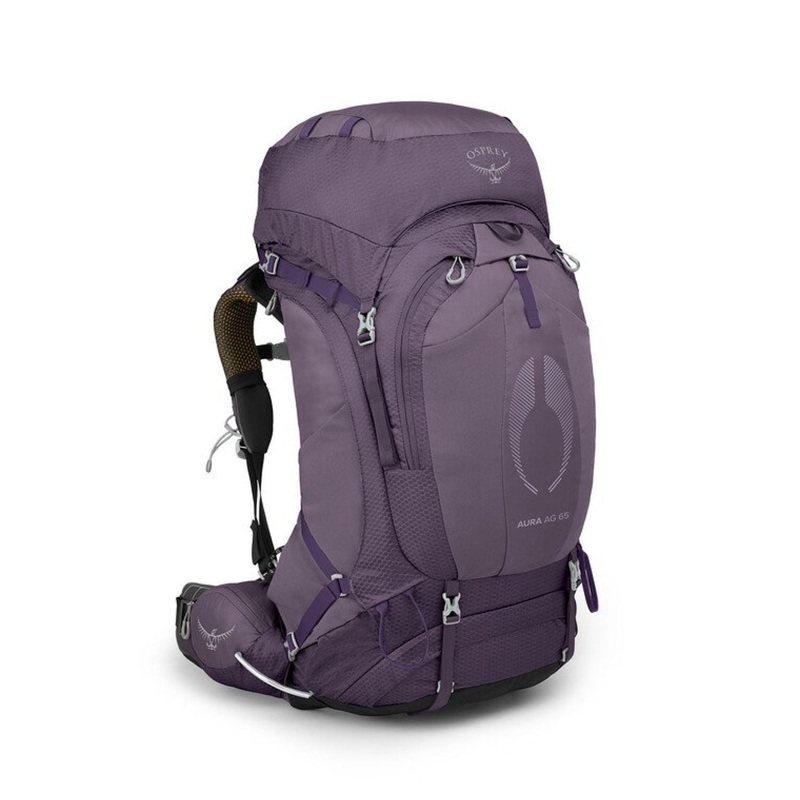 Osprey Aura AG 65 Backpack – Extra Small – Women’s Backpacking (Enchanment Purple)
