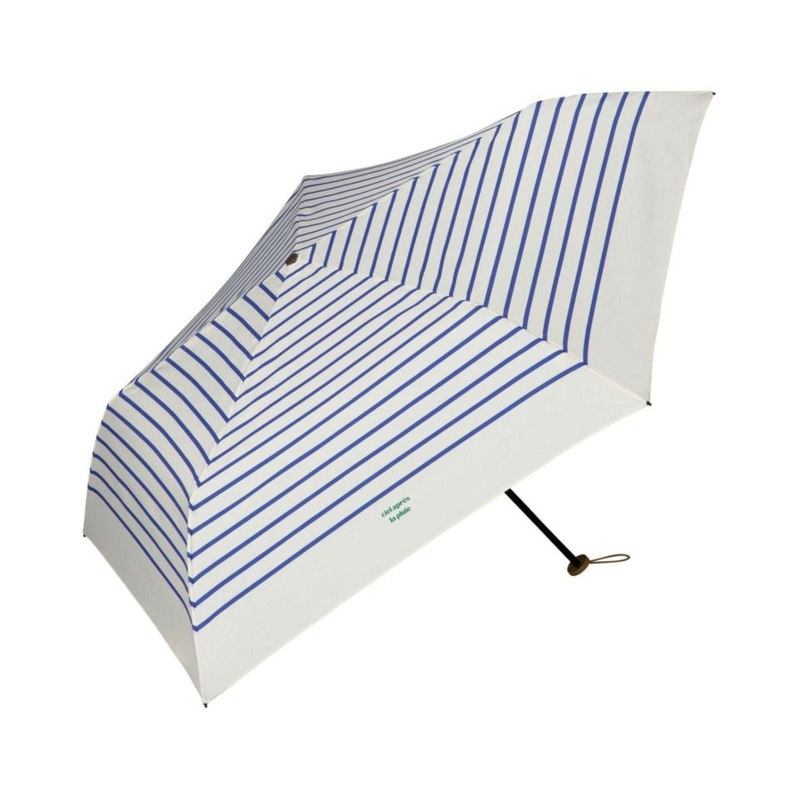 WPC Airlight UV Protection Umbrella 55cm – French Border (Blue)