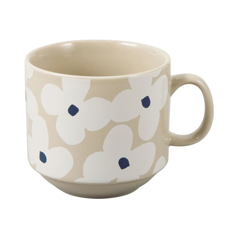 WPC Ceramic Stacking Mug 300ml (Kukka Mocha)