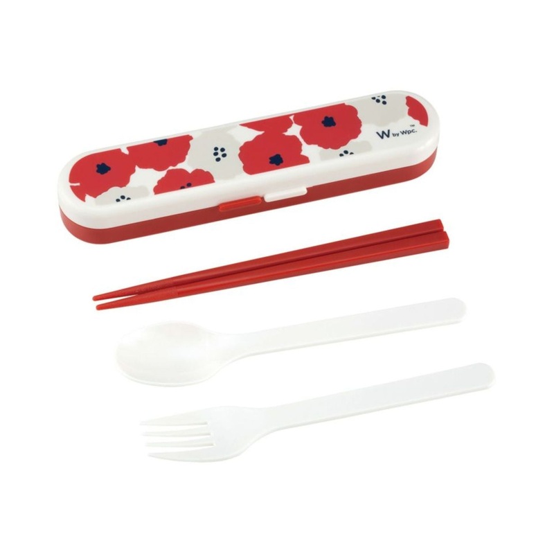WPC Cutlery Set (Peony Red)|Peony Red