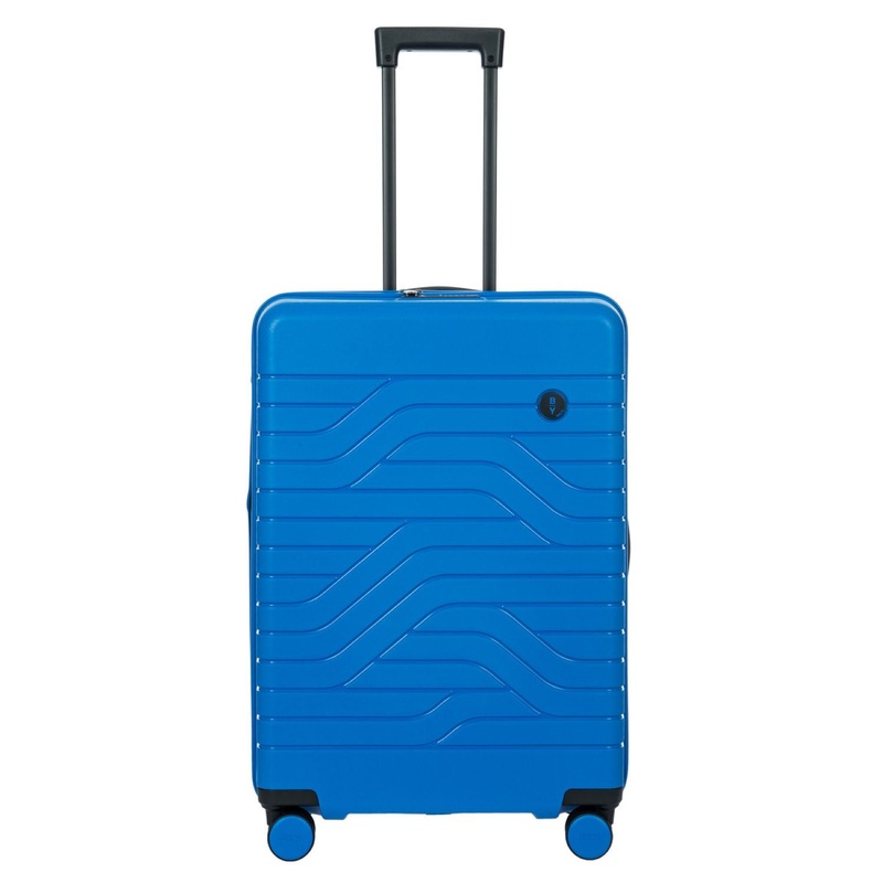 BRIC’S Ulisse 28 Expandable Medium Luggage Spinner (Electric Blue)