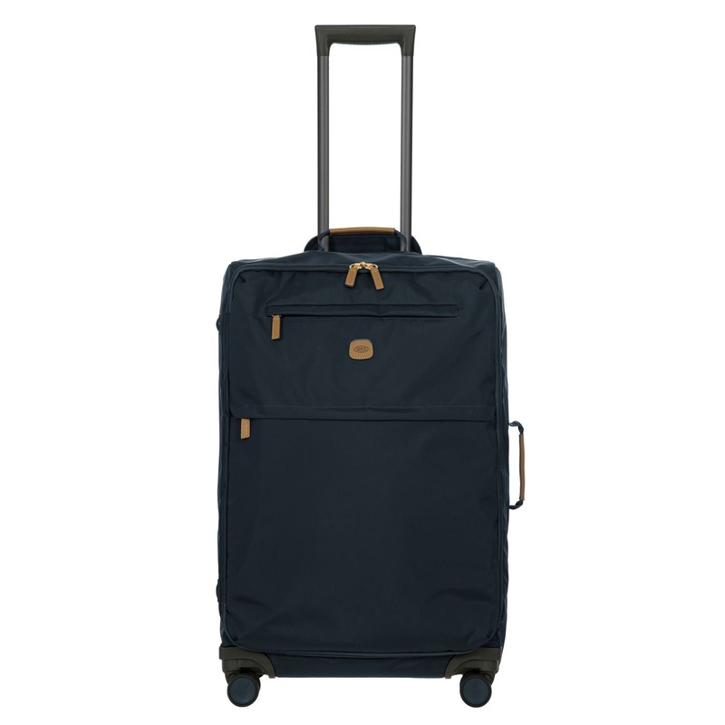 Bric’s X-Travel 28 Medium Luggage With Front Access Opening Spinner (Ocean Blue)