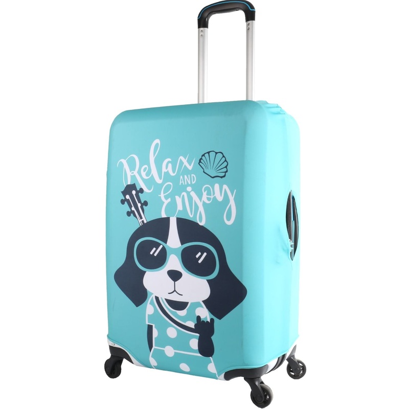 Crossing Luggage Cover Large –  Relax & Enjoy (26-28)