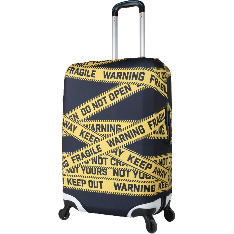 Crossing Luggage Cover Medium – Caution Tapes (23-25)